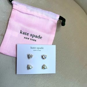 Kate Spade rise and shine 2-stud set